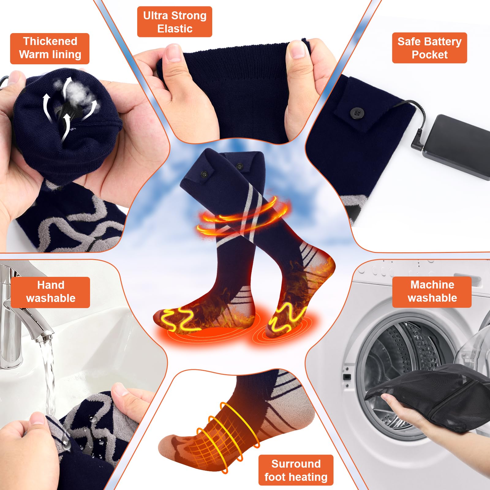KOMPMP fiber blend offers moisture-wicking comfort and softness.
