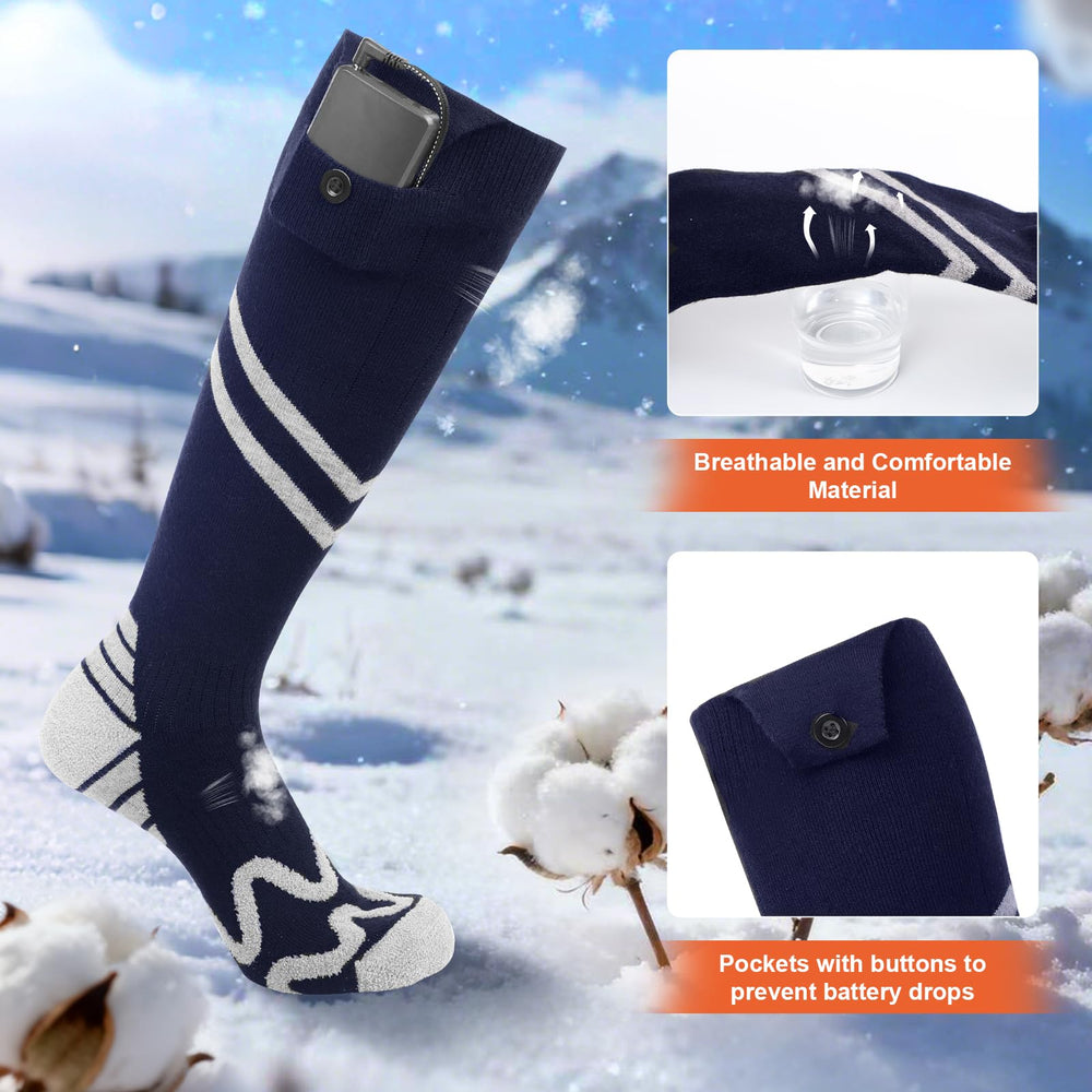 KOMPMP temperature levels show four adjustable settings for personalized warmth.