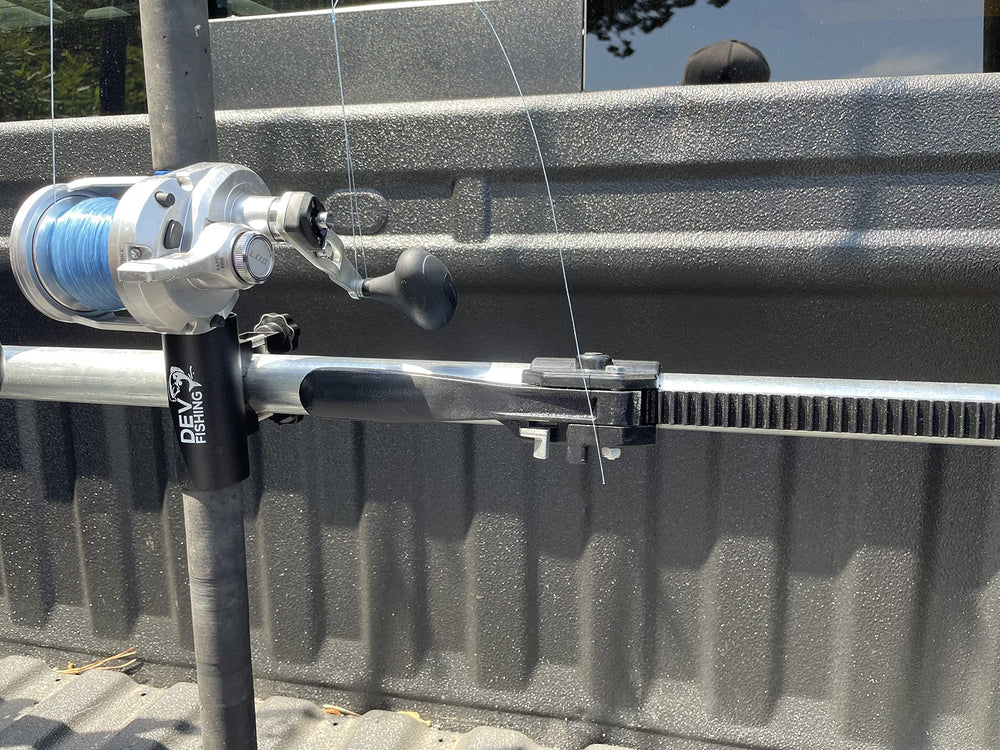 Koncept Innovators Dev Fishing RB100 Truck Bed Aluminum Adjustable Rod ...