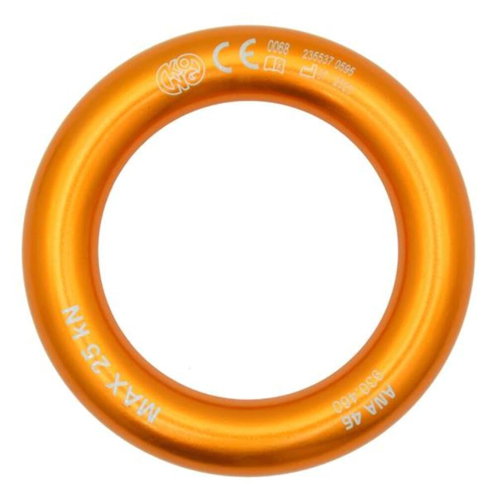 KONG Ana Orange 46mm ring in use demonstrates reliable load handling