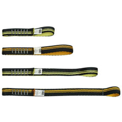 KONG Express Sling yellow strap for mountaineering and canyoning rigging safety.