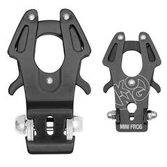 Kong Italy Mini Frog attached to professional camera rig for fast, reliable anchoring