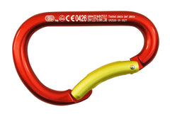 KONG Italy Paddle Bent GATE carabiner ready for paddle attachment