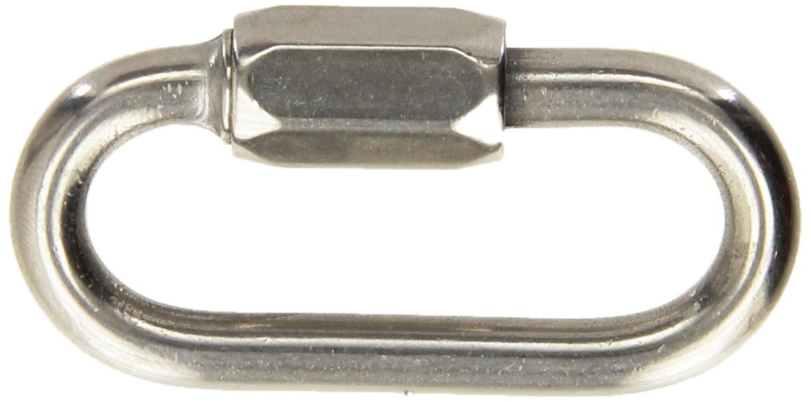 Kong Italy stainless quicklink close-up highlights a durable outdoor-ready link.