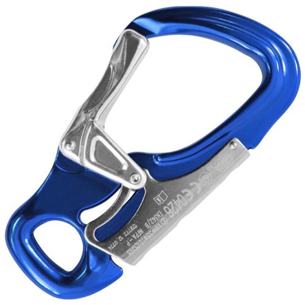 Kong Italy Tango carabiner side view ideal for via ferrata and rope course safety
