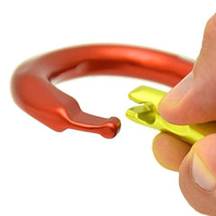 KONG Italy wide opening connector enabling quick clips and gear organization