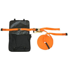 KONG Temporary Lifeline Orange 20m enables two-person safety setup during elevated work.