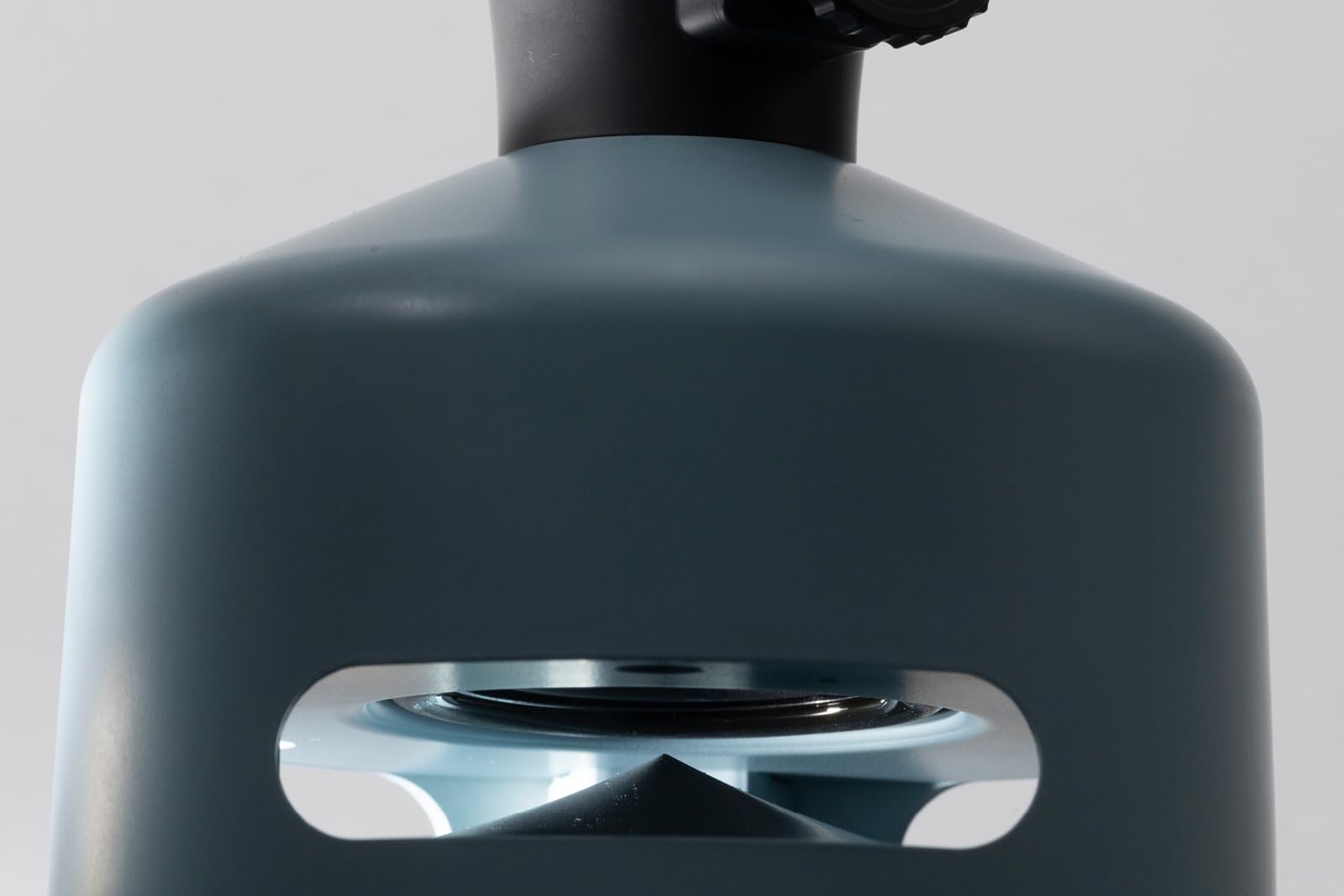 KOOKOO MoriMori lamp outdoors on patio at dusk with ambient glow