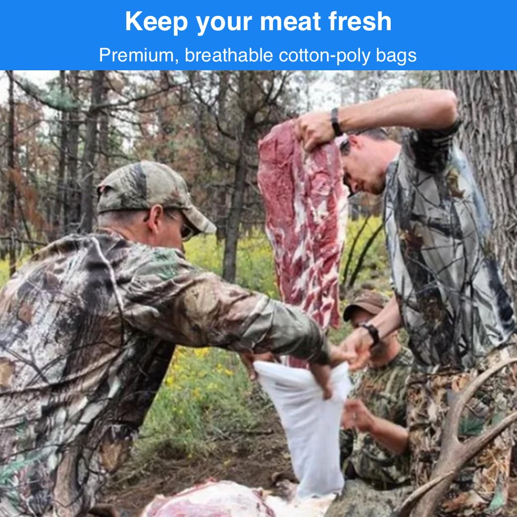 Koola Buck heavy-duty deer bags close-up stitches show rugged durability.