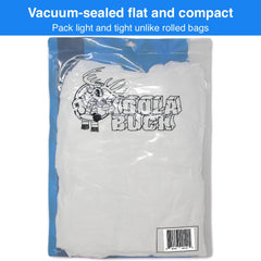 Koola Buck stretchable bags securely fit around game meat to prevent bag blowouts