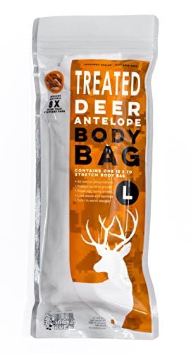 Koola Buck treated game bags, full-body deer setup, durable protection for field-to-cooler transport.