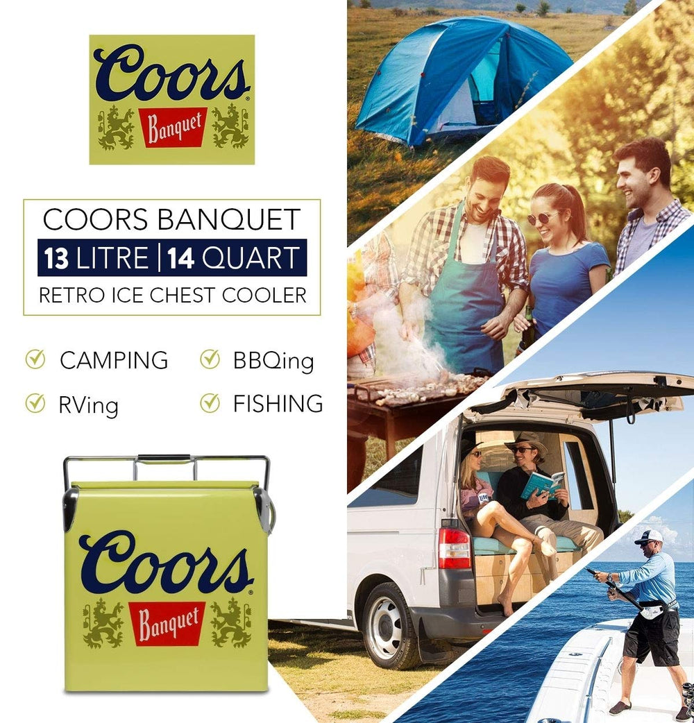 Koolatron Coors Banquet retro ice chest gift idea for fans.