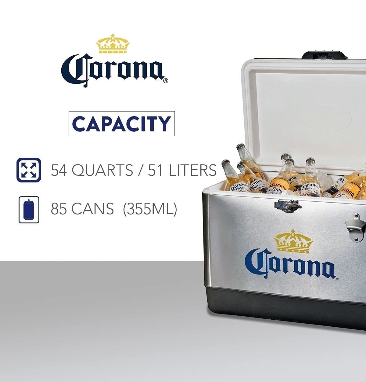 Wide capacity is ideal for beach days, camping trips, and family picnics.