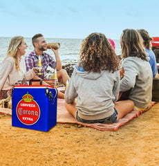 Koolatron Corona Retro Ice Chest fully insulated for long-lasting chill