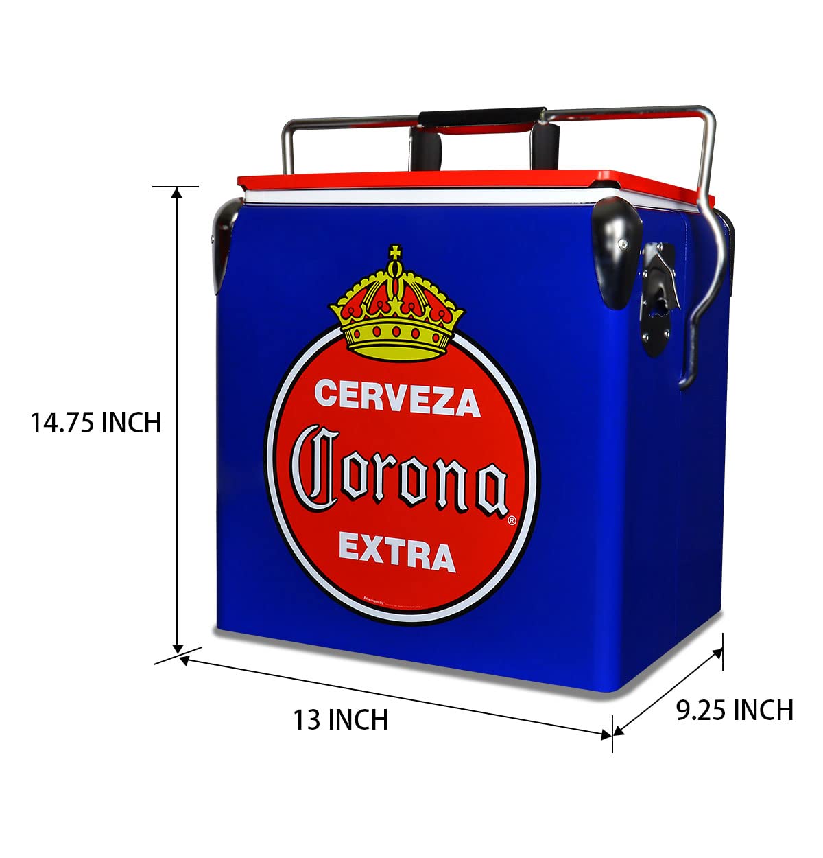 Koolatron Corona Retro Ice Chest versatile for beach, camping, picnics