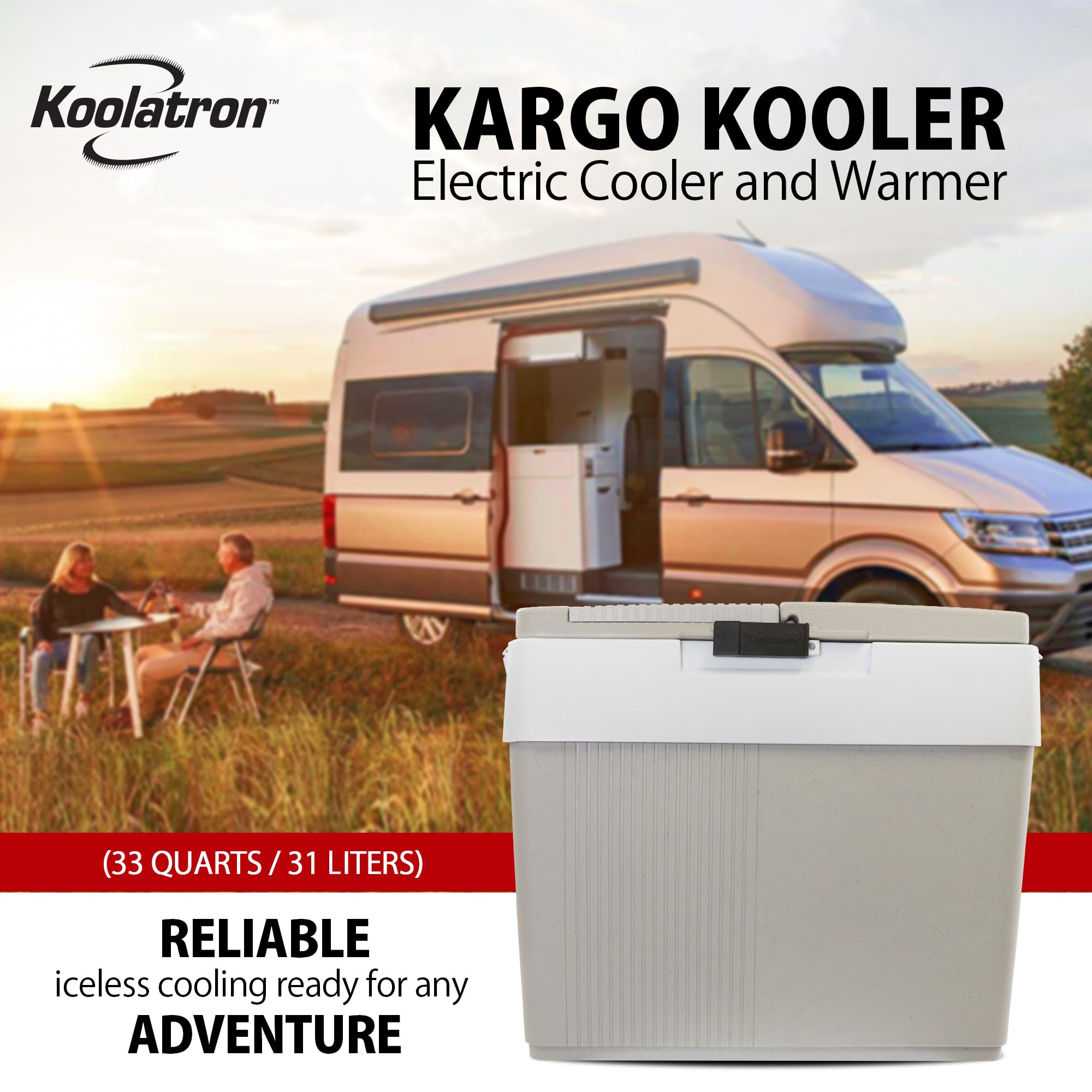 Koolatron Kargo compact size fits in trunks and camps