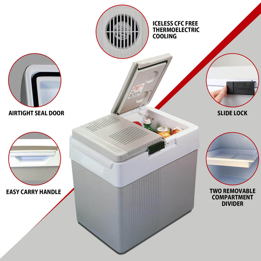 Koolatron Kargo thermoelectric cooling warming for snacks and drinks