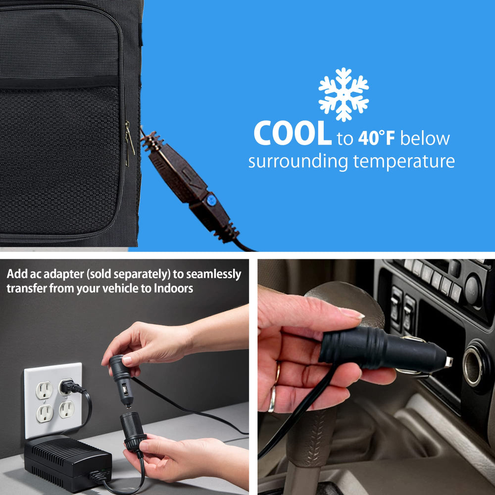 Koolatron portable fridge for boating or camping use.