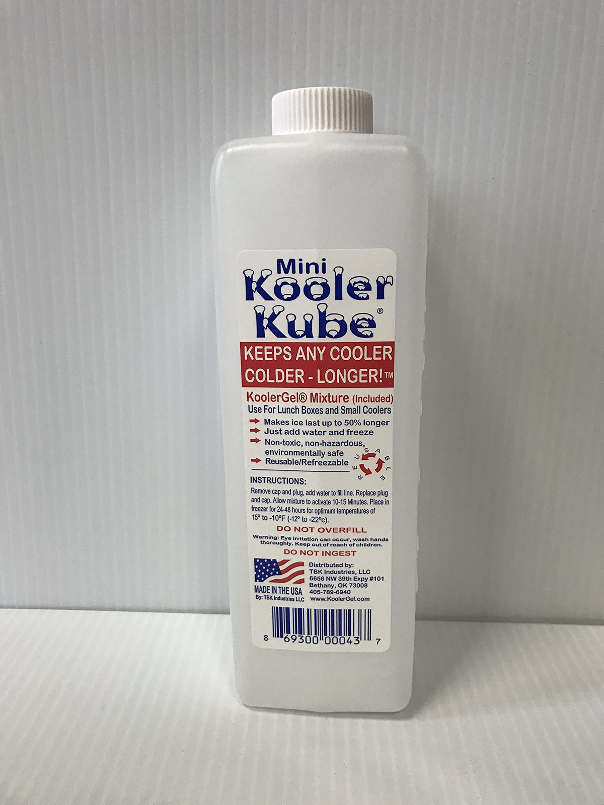 Kooler Kube Mini 2pk box view keeps lunch items cool and organized.
