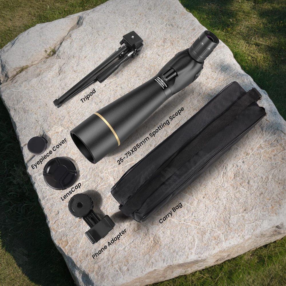 Koolpte spotting scope waterproof carrying bag protects gear outdoors.