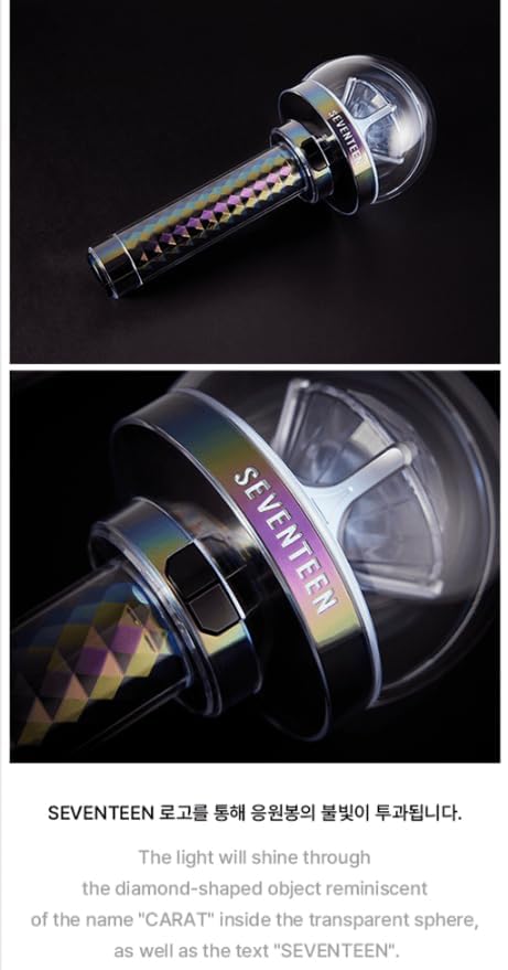 Korea Seventeen Official Light Stick Ver 3 user guide for easy setup and maintenance.