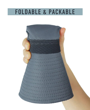 Back drawstring buckle for adjustable fit
