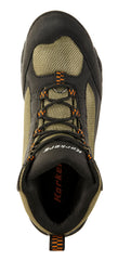 Korkers Greenback quick cinch laces provide a secure, fast-fitting feel.