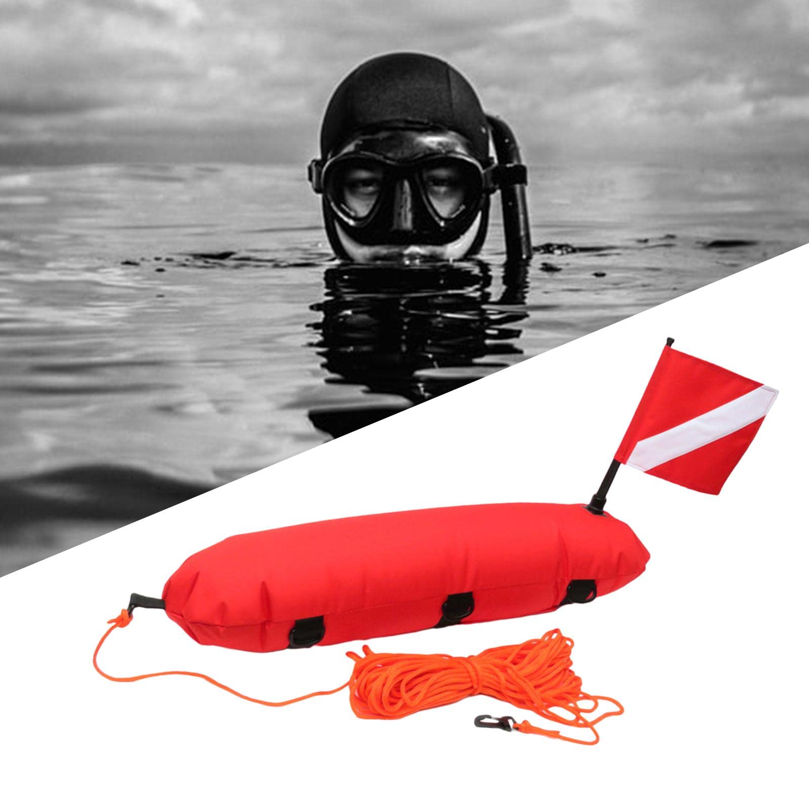 kowaku buoy float portable dive gear for beach diving and snorkeling