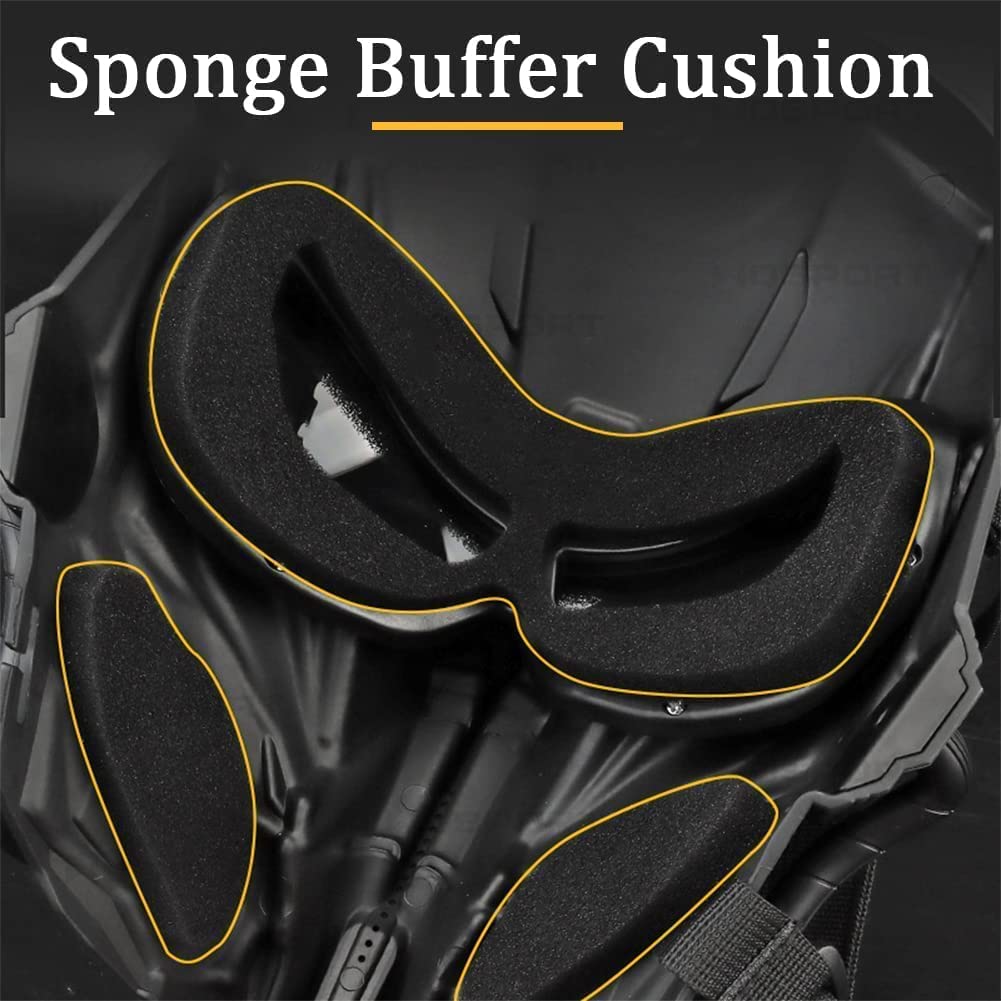 Koyheng lightweight nylon fiber mask combines protection and comfort