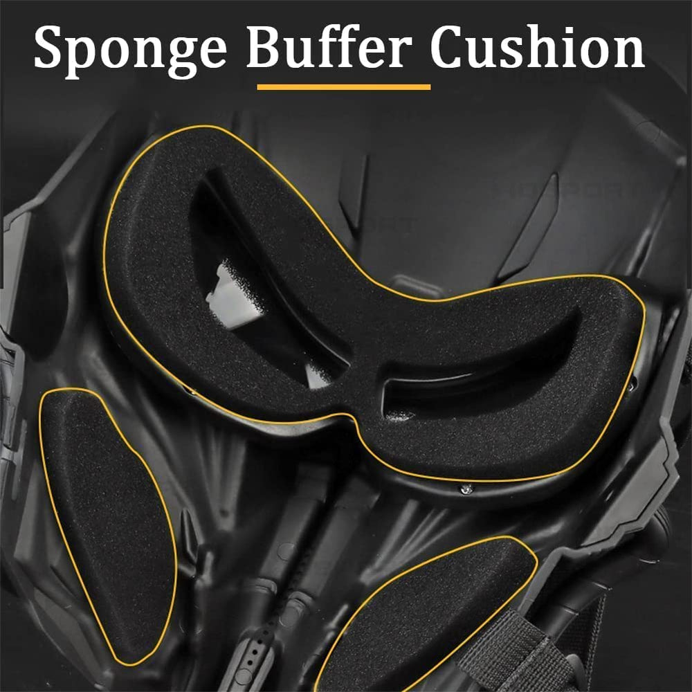 Koyheng lightweight nylon fiber mask combines protection and comfort