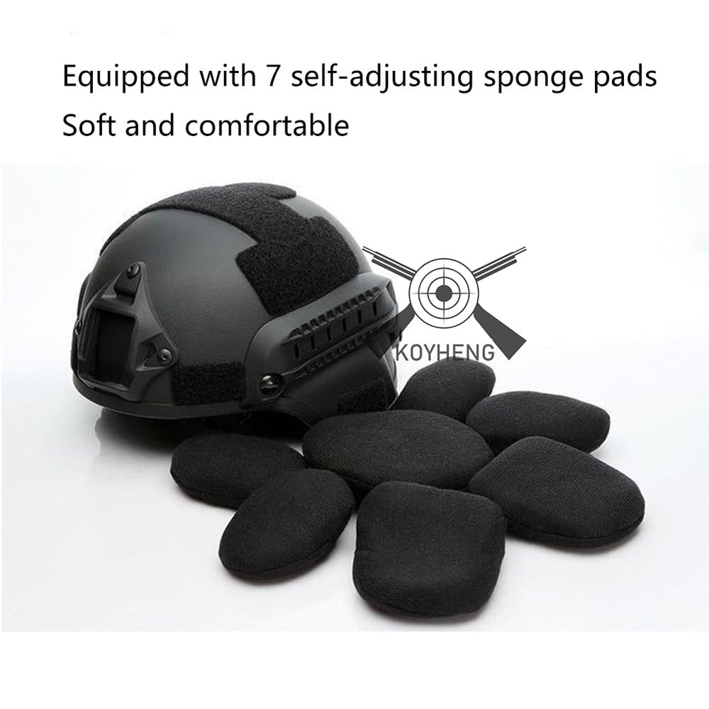Koyheng MICH mask built-in foam headband for stable comfort.