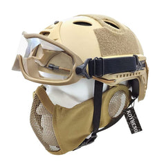 Koyheng tactical PJ helmet front view for airsoft and outdoor adventures.