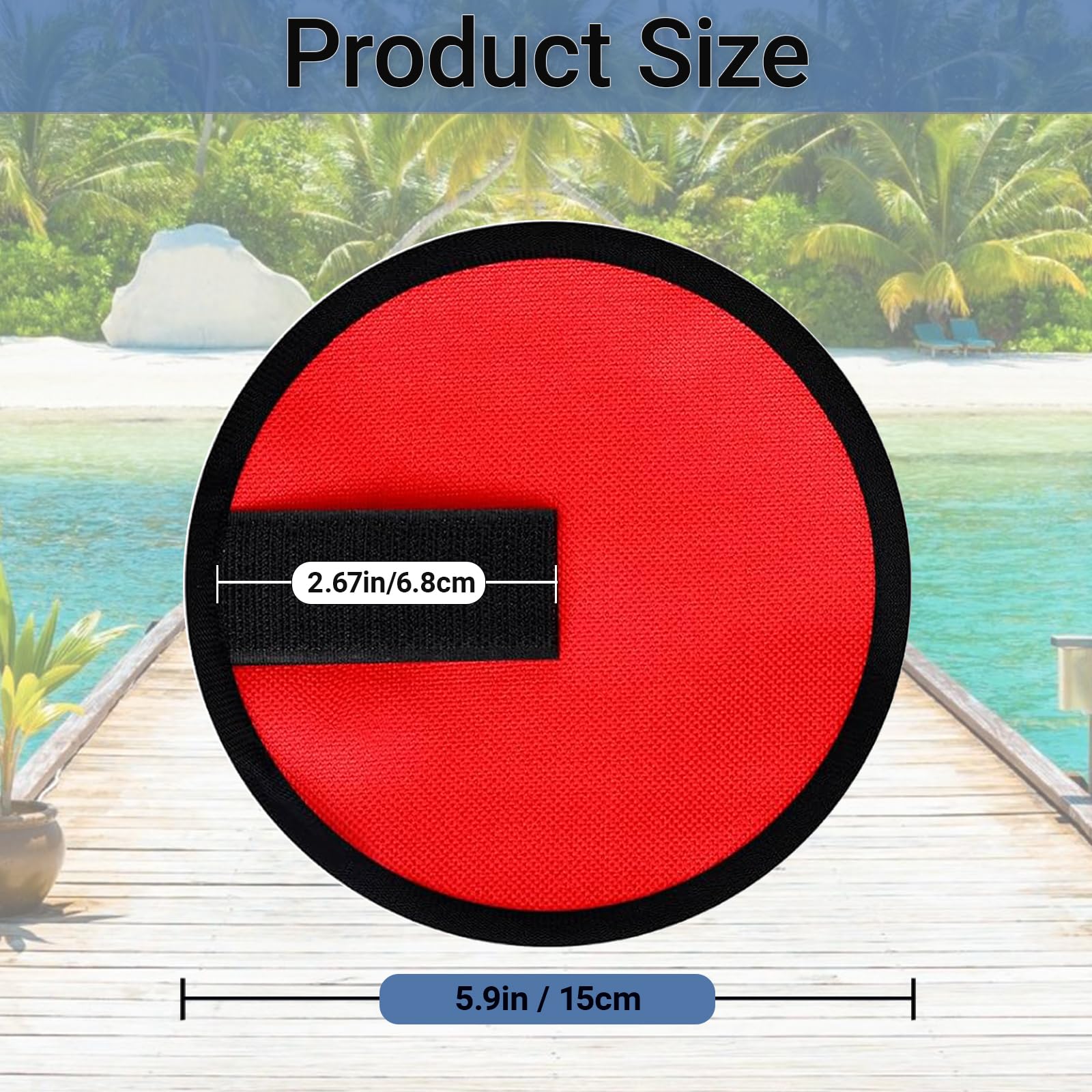Premium canvas and Oxford cloth lure wraps with rubber backing