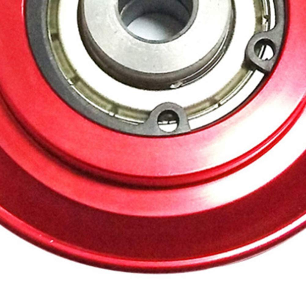 Kqcibz red aluminum pulley supports easy setup in gym projects