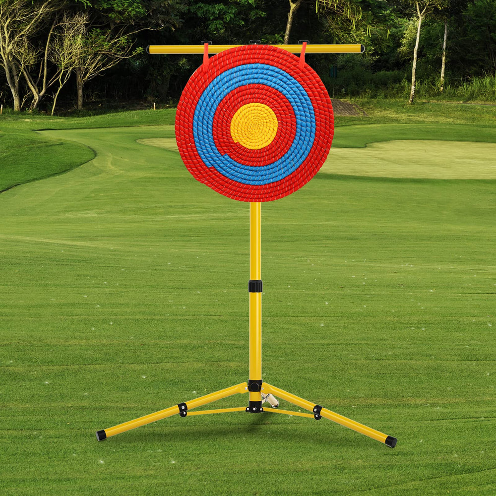 KQSNBG Backyard Archery Target Stand portable for training anywhere.