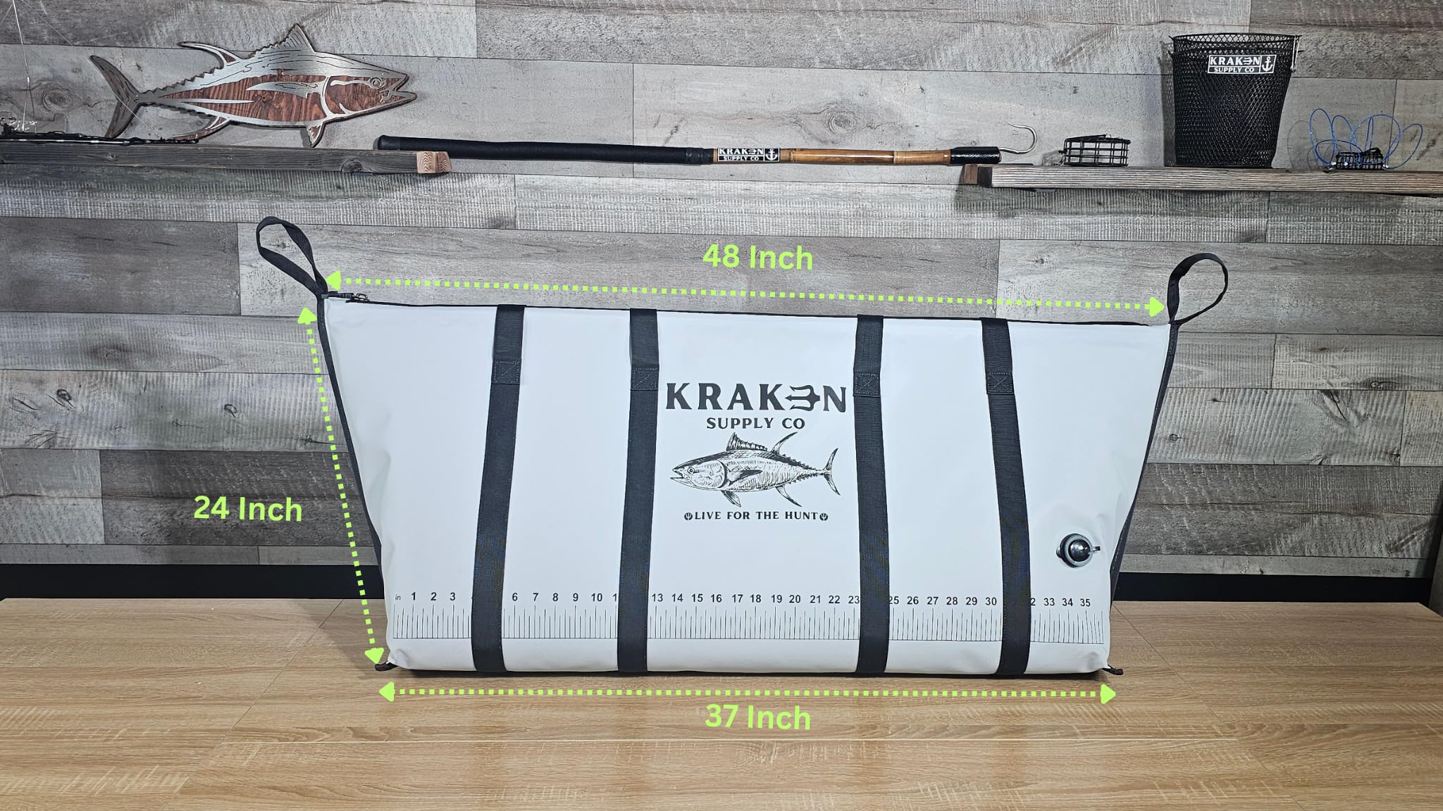 Kraken 48x24 Fish Kill Bag side view