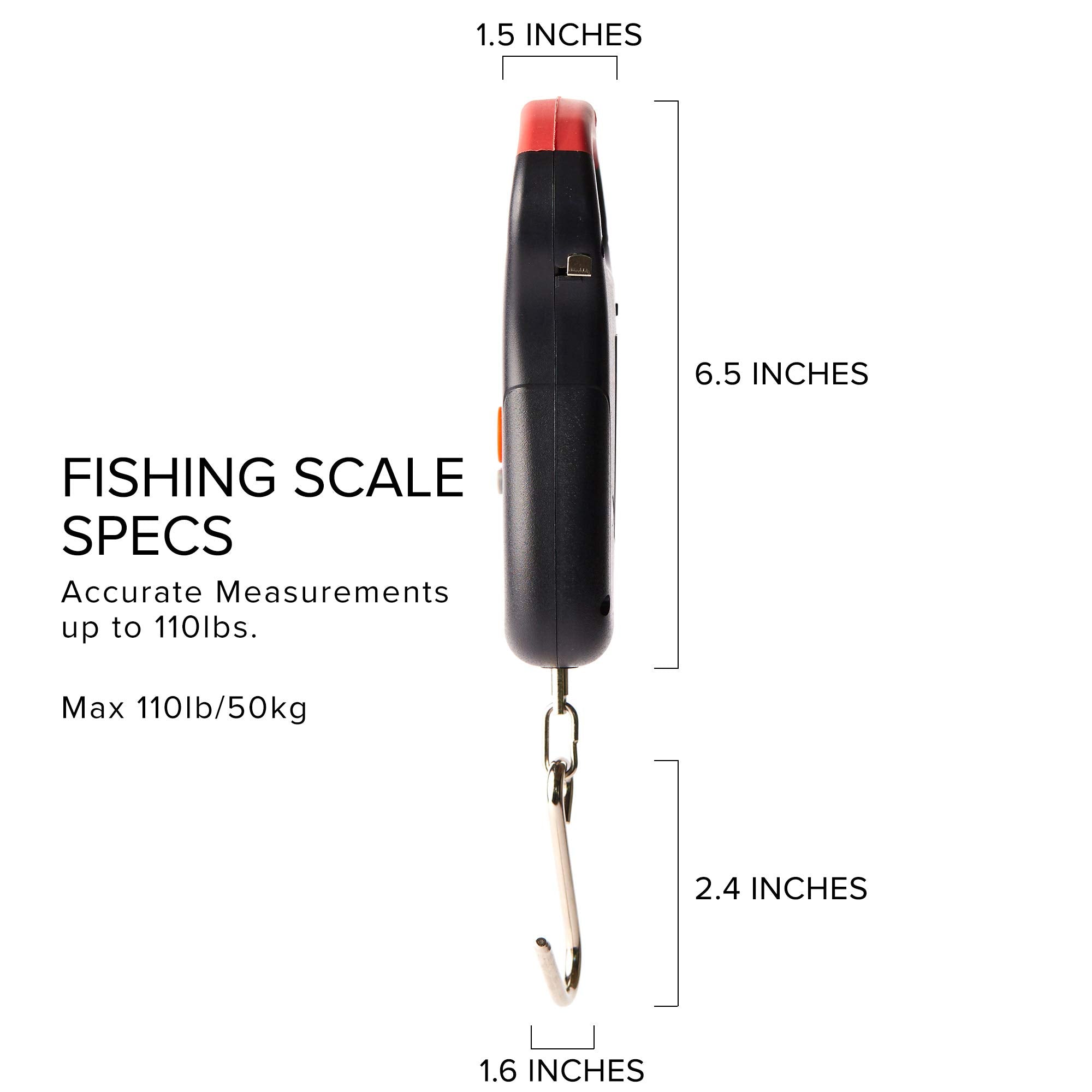 Kraken Bass digital hanging scale with stainless steel hook