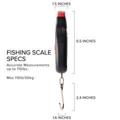 Kraken Bass digital hanging scale with stainless steel hook