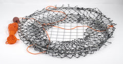 Kraken Supply Co bait bag with clip keeps bait secure during haul.