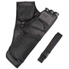 KRATARC 3-tubes hip quiver belt shows three tubes for organized arrows during field practice