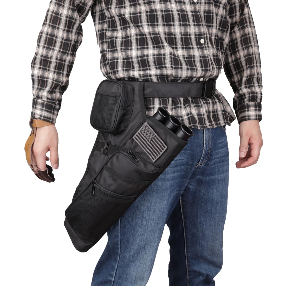 KRATARC light-weight oxford fabric quiver is portable and compact for travel