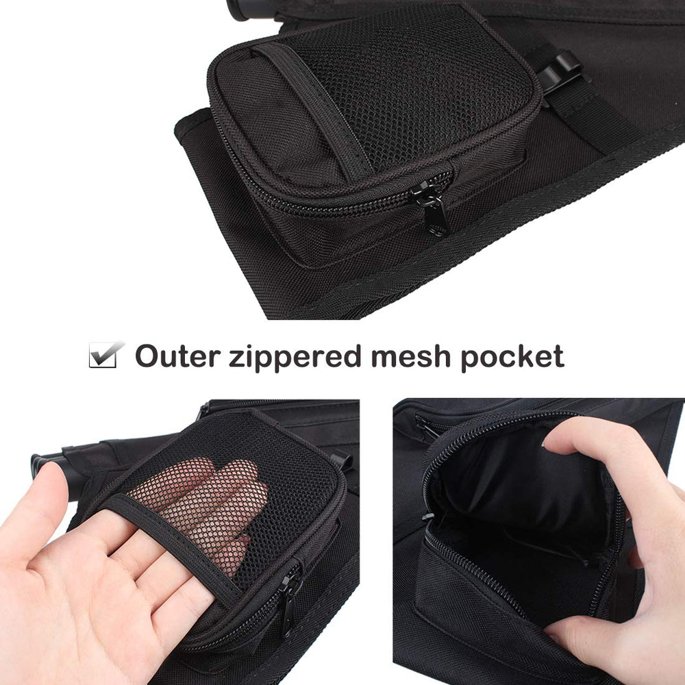 KRATARC multiple pockets store arm guard and archery accessories for convenience