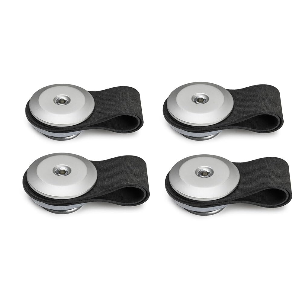 Kriega OS-Rack Loops provide secure mounting points for gear on off-road rides.