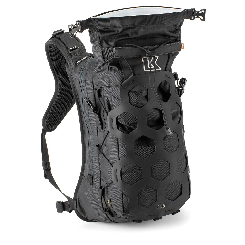 Kriega Trail 18 main compartment organized for gear