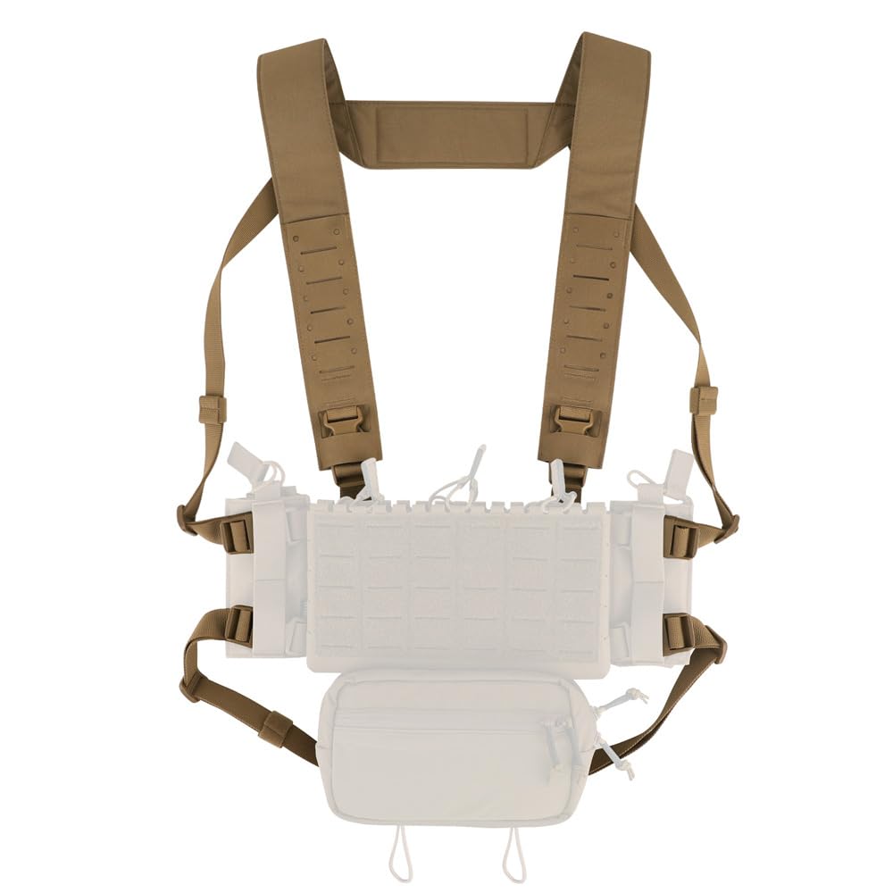 KRYDEX quick-release buckles on harness enable rapid donning and doffing.