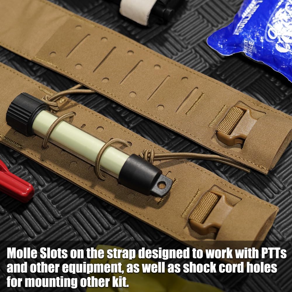 KRYDEX laser-cut layer with MOLLE slots supports mounting extra kits.