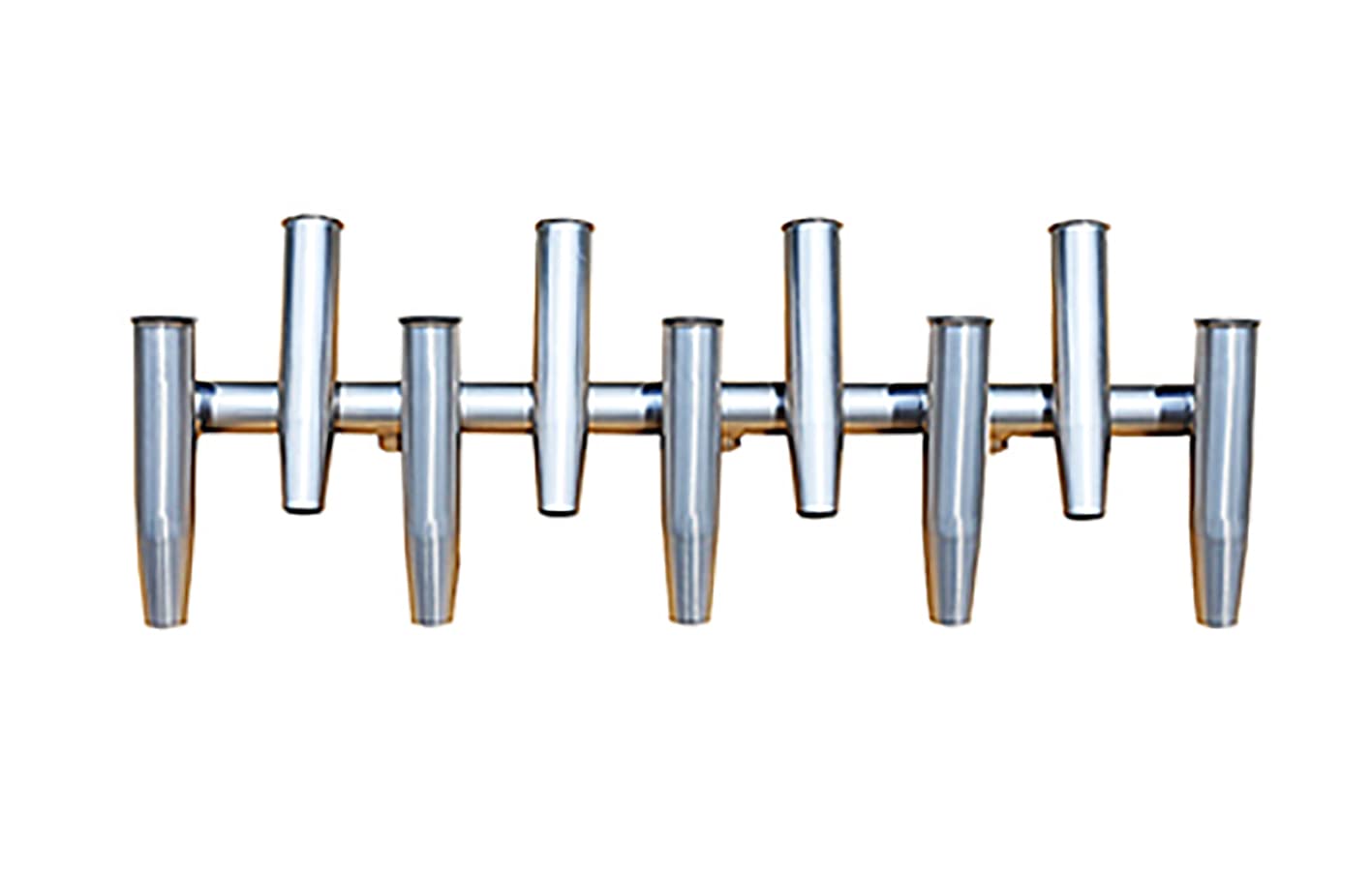 Krypt T Tops Dolphin Rocket Launcher holds 9 rods securely on your T-top.