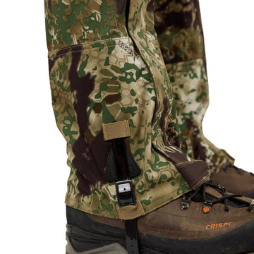 Kryptek Petra II Gaiter Obskura durable strap and buckle for reliable security