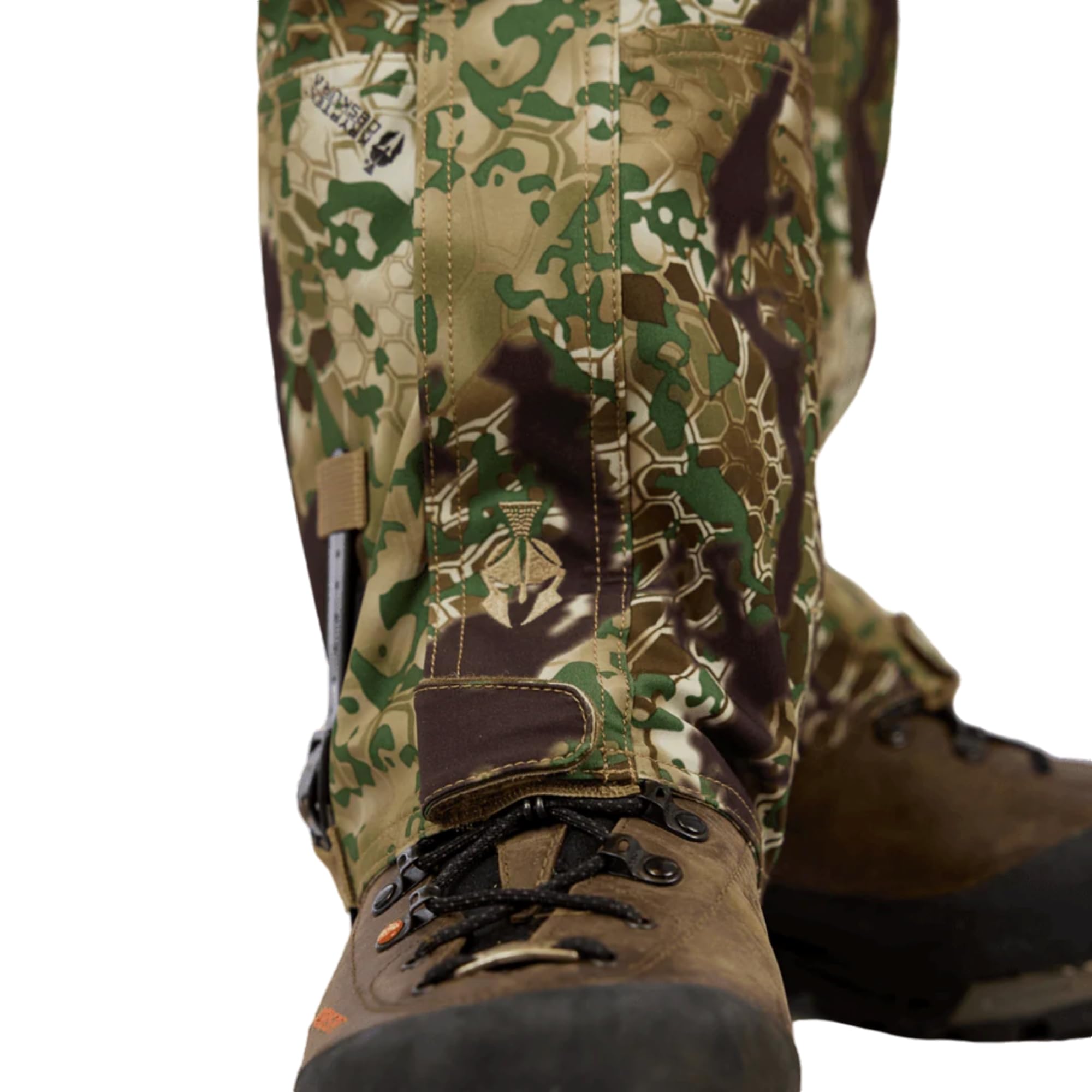 Kryptek Petra II Gaiter Obskura stretch fabric for flexible fit