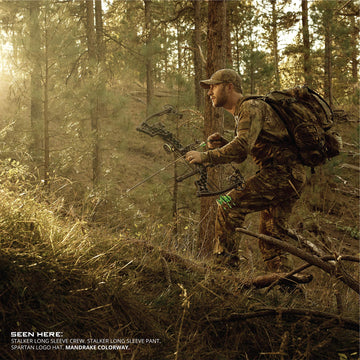 Kryptek Stalker Pant Highlander back view showing reinforced seat